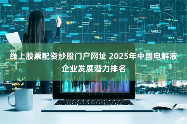 线上股票配资炒股门户网址 2025年中国电解液企业发展潜力排名