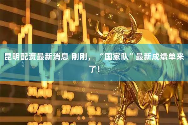 昆明配资最新消息 刚刚， “国家队”最新成绩单来了！
