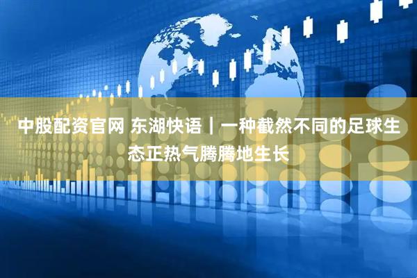 中股配资官网 东湖快语｜一种截然不同的足球生态正热气腾腾地生长